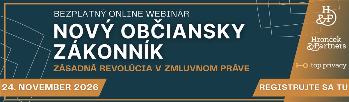 Nový Občiansky zákonník: zásadná revolúcia v zmluvnom práve